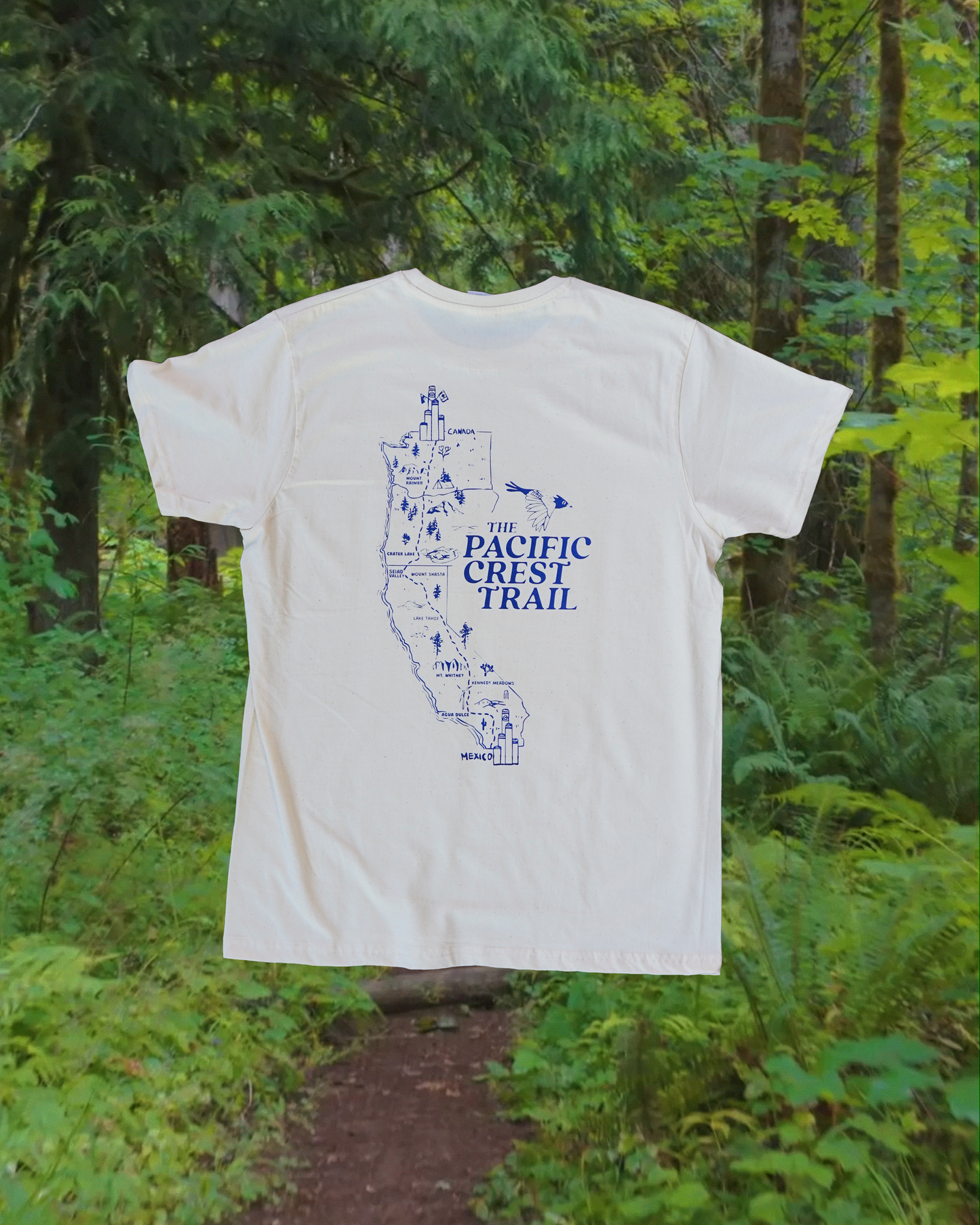 Handmade PCT-Shirt Back Print red (unisex, MADE TO ORDER)